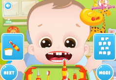 Игры уход за малышами лечим зубы