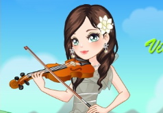 Игры Девушка скрипка соло