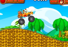 Игры обезьяна на грузовике