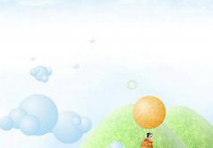 игры воздушный шар в облаках