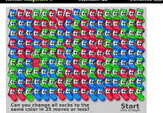 игры цвет носков