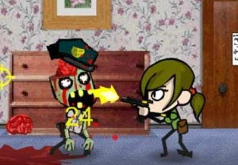 Игры девочка против зомби