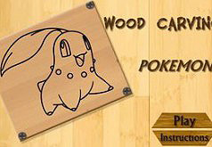 Игры Wood Carving Pokemon