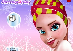 Игра Крутой макияж Замороженной Эльзы