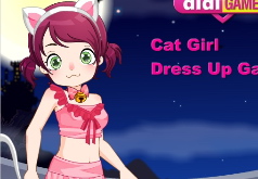 Девочка-кошка Аниме Игры для девочек