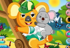 Игры cool koala dress up