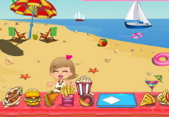 игры детское кафе на песчаном пляже