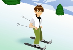 игры бен 10 лыжи