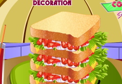 игры декор огромного сендвича