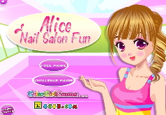 Игры Девочка Алиса шалит в салоне мод