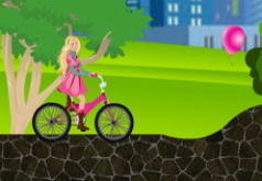 игры для девочек барби на велосипеде гонки