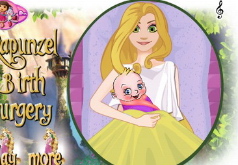 Игры Принцесса Рапунцель становится мамой