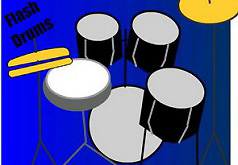 Игра Флеш барабан