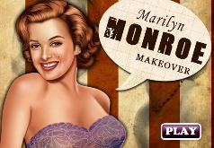 Игры Мерлин Монро - макияж