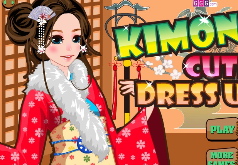 Игра Одень симпатичное кимоно
