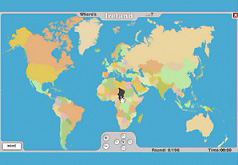 игра найди страну на карте мира