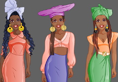 Игры Модная студия Африканский стиль