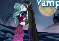 Игра Поцелуи влюбленных вампиров