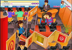 Игра Игра Поцелуи в интернет кафе