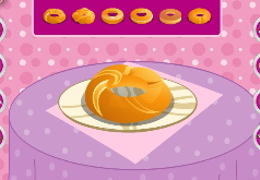 Игры красочное украшение пончиков