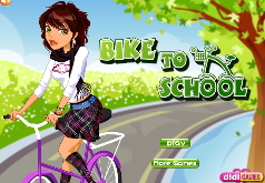 игры в школу на велосипеде