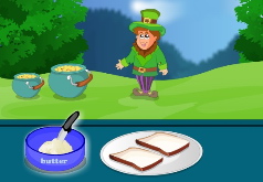 Игра Жаренный тост с ирландским сыром