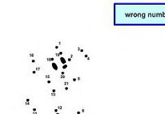 Игры Соедини точки поросенок