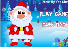Игры Новогодняя одевалка Санта Клауса