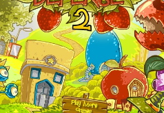 Игра Фруктовая защита от зомби 2