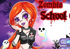 Игра Зомби собирается в школу