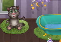 Игры Кот Том принимает ванну