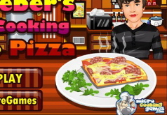 Игра Бибер готовит пиццу