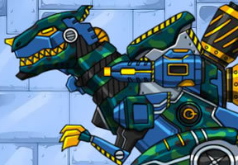 Игра «Дино робот солдат: Тираннозавр»