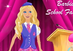 Игры Одевалки Барби Школьная Мода