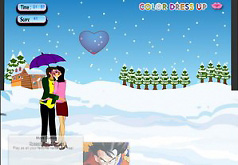 Игры Snow Fall Kissing Games
