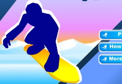 игры парень на сноуборде