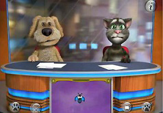 игры говорящий кот том и собака бен