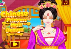 Игры Китайская принцесса Дизайн волос