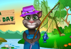 Игра Кот Том на Рыбалке
