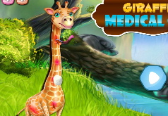 Игры Жираф у доктора