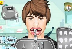 Игры Джастин Бибер у стоматолога