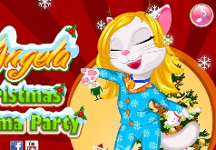 Игра Рождественская пижамная Анжелы