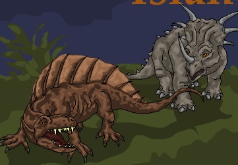 битва динозавров юрского периода игра