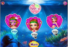 Игры Макияж для русалки Софии