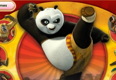 Игра Панда кунг фу 2 Раскрась страницы