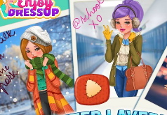 игры для девочек зимняя мода