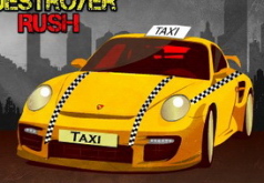 Игра Гонка на такси разрушителе