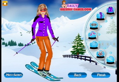 Игры Прекрасная лыжница