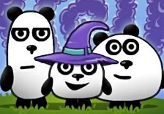 Игра 3 панды в фантазийном мире