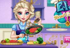 Игра Эльза готовит коктейли
